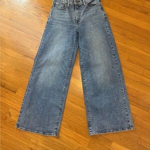 Levi's Denim Flare Wide-Leg Jeans